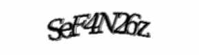 Security check image, please type the characters shown
